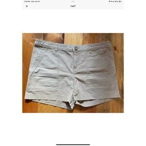 Patagonia Shorts Women's Size 8 Khaki Organic Cotton